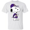 Snoopy Indianapolis Colts NFL Double Middle Fingers Fck You Shirt