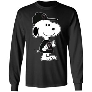 Snoopy Inter Miami CF MLS Double Middle Fingers Fck You Shirt