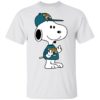 Snoopy Iowa Hawkeyes NCAA Double Middle Fingers Fck You Shirt