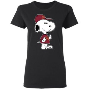 Snoopy Minnesota Golden Gophers NCAA Double Middle Fingers Fck You Shirt