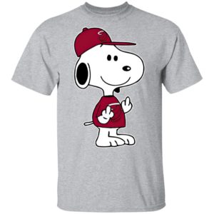 Snoopy Miami Heat NBA Double Middle Fingers Fck You Shirt