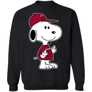 Snoopy Miami Heat NBA Double Middle Fingers Fck You Shirt