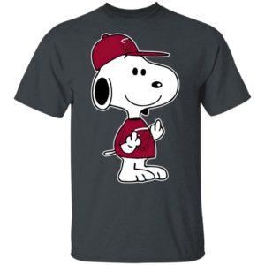 Snoopy Miami Heat NBA Double Middle Fingers Fck You Shirt