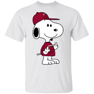 Snoopy Miami Heat NBA Double Middle Fingers Fck You Shirt