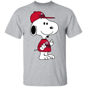 Snoopy Los Angeles Clippers NBA Double Middle Fingers Fck You Shirt