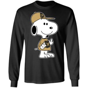 Snoopy Los Angeles FC MLS Double Middle Fingers Fck You Shirt