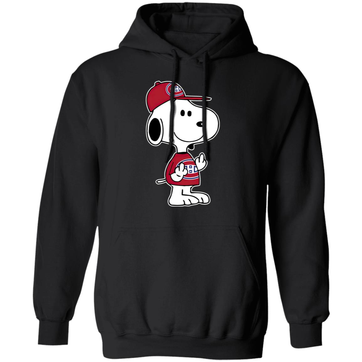 Snoopy Montreal Canadiens NHL Double Middle Fingers Fck You Shirt Snoopy Montreal Canadiens NHL Double Middle Fingers Fck You Shirt