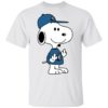 Snoopy Minnesota Vikings NFL Double Middle Fingers Fck You Shirt