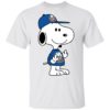 Snoopy New York Giants NFL Double Middle Fingers Fck You Shirt