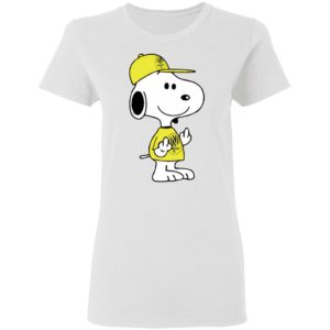 Snoopy Nashville SC MLS Double Middle Fingers Fck You Shirt