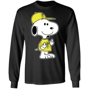 Snoopy Nashville SC MLS Double Middle Fingers Fck You Shirt