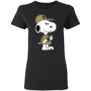 Snoopy New Orleans Saints NFL Double Middle Fingers Fck You Shirt