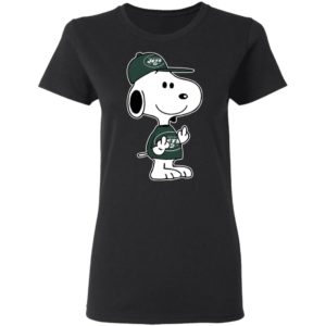 Snoopy New York Jets NFL Double Middle Fingers Fck You Shirt