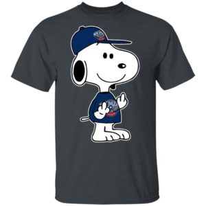 Snoopy New Orleans Pelicans NBA Double Middle Fingers Fck You Shirt