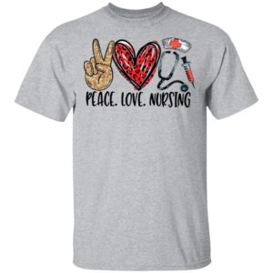 Diamond Peace Love And Nursing 2021 Shirt