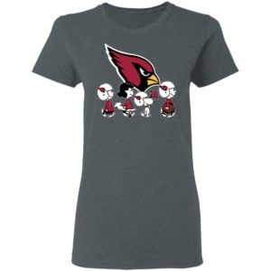 The Peanuts Snoopy And Friends Cheer For The Arizona Cardinals NFL Shirt