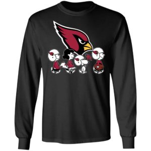 The Peanuts Snoopy And Friends Cheer For The Arizona Cardinals NFL Shirt