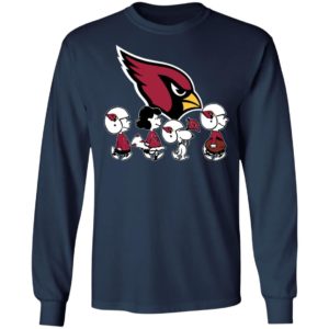 The Peanuts Snoopy And Friends Cheer For The Arizona Cardinals NFL Shirt