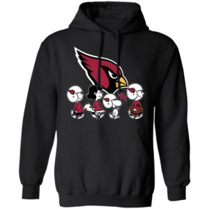 The Peanuts Snoopy And Friends Cheer For The Arizona Cardinals NFL Shirt