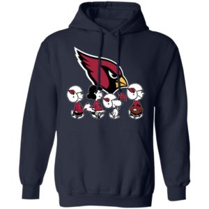 The Peanuts Snoopy And Friends Cheer For The Arizona Cardinals NFL Shirt