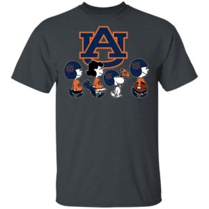 The Peanuts Snoopy And Friends Cheer For The Auburn Tigers NCAA Shirt