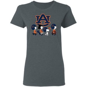 The Peanuts Snoopy And Friends Cheer For The Auburn Tigers NCAA Shirt