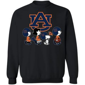 The Peanuts Snoopy And Friends Cheer For The Auburn Tigers NCAA Shirt