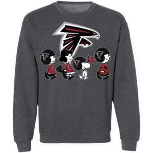 The Peanuts Snoopy And Friends Cheer For The Atlanta Falcons NFL Shirt