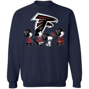 The Peanuts Snoopy And Friends Cheer For The Atlanta Falcons NFL Shirt