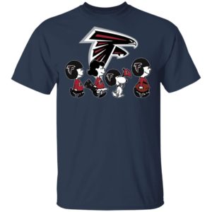 The Peanuts Snoopy And Friends Cheer For The Atlanta Falcons NFL Shirt