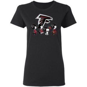 The Peanuts Snoopy And Friends Cheer For The Atlanta Falcons NFL Shirt
