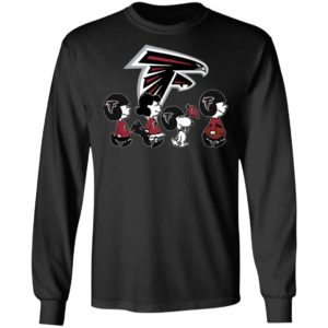 The Peanuts Snoopy And Friends Cheer For The Atlanta Falcons NFL Shirt