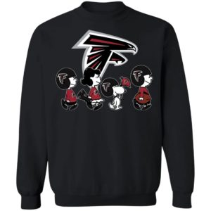 The Peanuts Snoopy And Friends Cheer For The Atlanta Falcons NFL Shirt