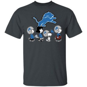The Peanuts Snoopy And Friends Cheer For The Detroit Lions NFL Shirt