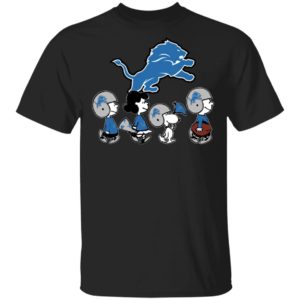 The Peanuts Snoopy And Friends Cheer For The Detroit Lions NFL Shirt