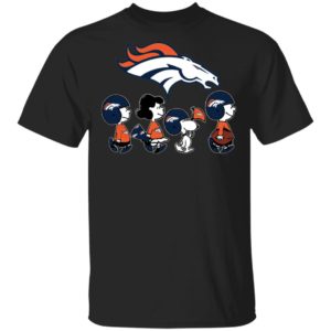 The Peanuts Snoopy And Friends Cheer For The Denver Broncos NFL Shirt