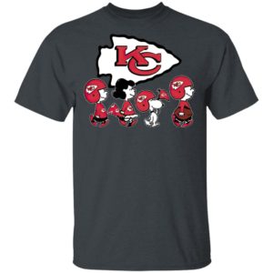 The Peanuts Snoopy And Friends Cheer For The Kansas City Chiefs NFL Shirt