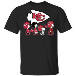 The Peanuts Snoopy And Friends Cheer For The Kansas City Chiefs NFL Shirt