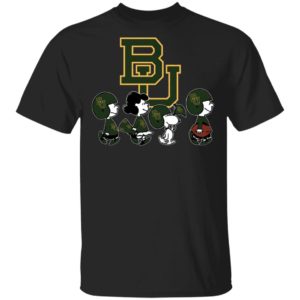 The Peanuts Snoopy And Friends Cheer For The Baylor Bears NCAA Shirt