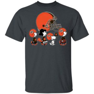 The Peanuts Snoopy And Friends Cheer For The Cleveland Browns NFL Shirt
