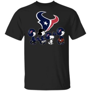 The Peanuts Snoopy And Friends Cheer For The Houston Texans NFL Shirt