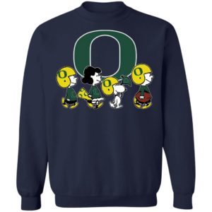 The Peanuts Snoopy And Friends Cheer For The Oregon Ducks NCAA Shirt