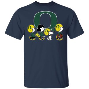 The Peanuts Snoopy And Friends Cheer For The Oregon Ducks NCAA Shirt