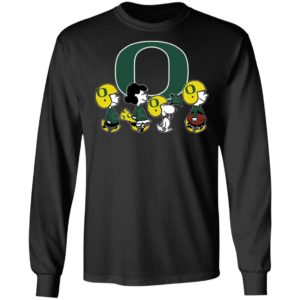The Peanuts Snoopy And Friends Cheer For The Oregon Ducks NCAA Shirt