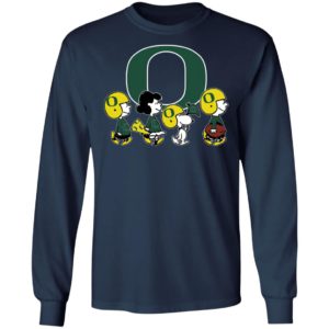 The Peanuts Snoopy And Friends Cheer For The Oregon Ducks NCAA Shirt