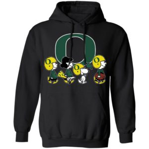 The Peanuts Snoopy And Friends Cheer For The Oregon Ducks NCAA Shirt