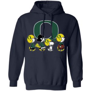 The Peanuts Snoopy And Friends Cheer For The Oregon Ducks NCAA Shirt