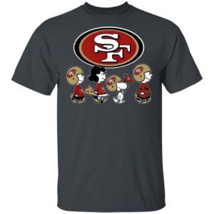 The Peanuts Snoopy And Friends Cheer For The San Francisco 49ers NFL Shirt