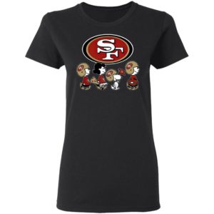 The Peanuts Snoopy And Friends Cheer For The San Francisco 49ers NFL Shirt