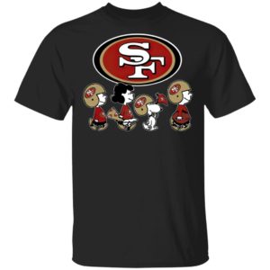The Peanuts Snoopy And Friends Cheer For The San Francisco 49ers NFL Shirt
